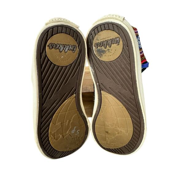 Inkkas UNISEX Textile Blanket High Top Sneakers Size W 6 M 4 Handmade In Mexico - Picture 4 of 8